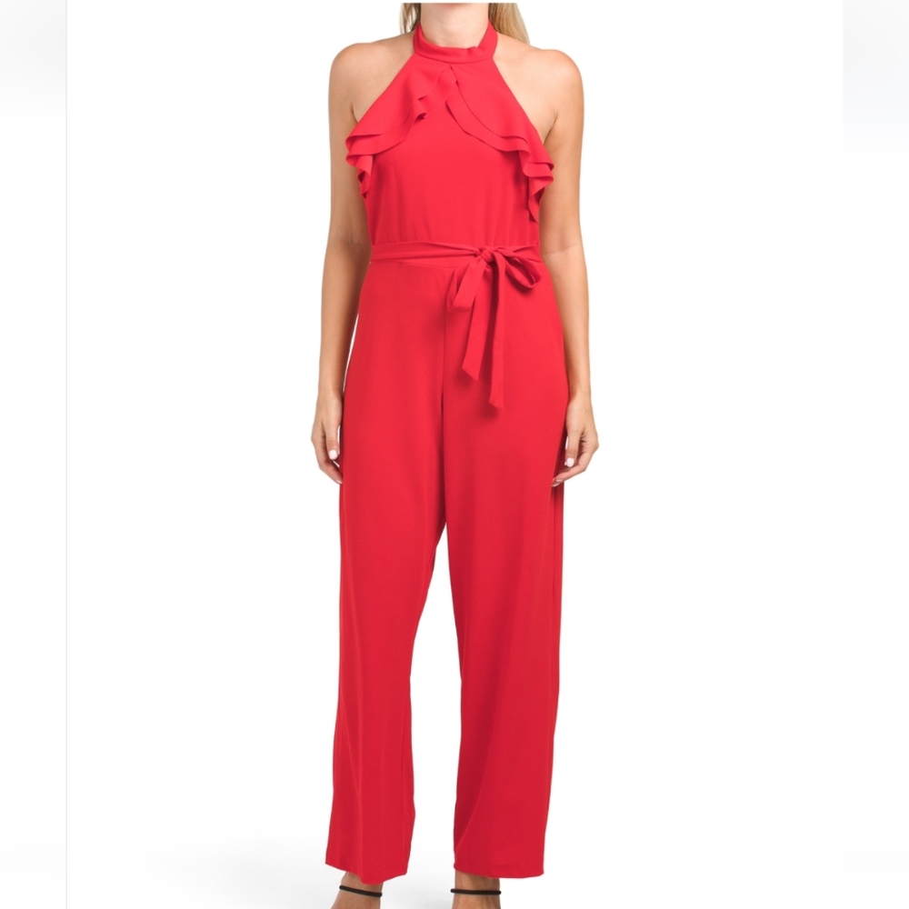 ❤️BeBe Red Jumpsuit